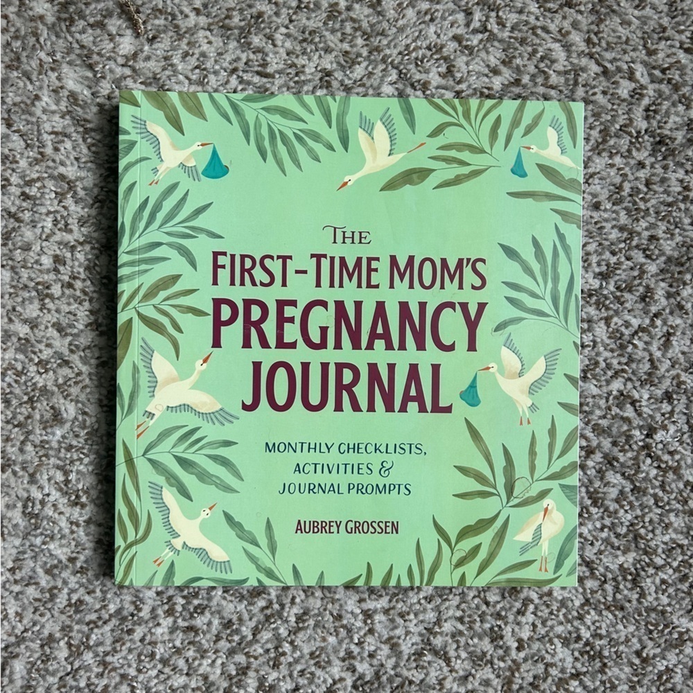 The First-Time Mom's Pregnancy Journal Monthly Checklists Activities Prompts